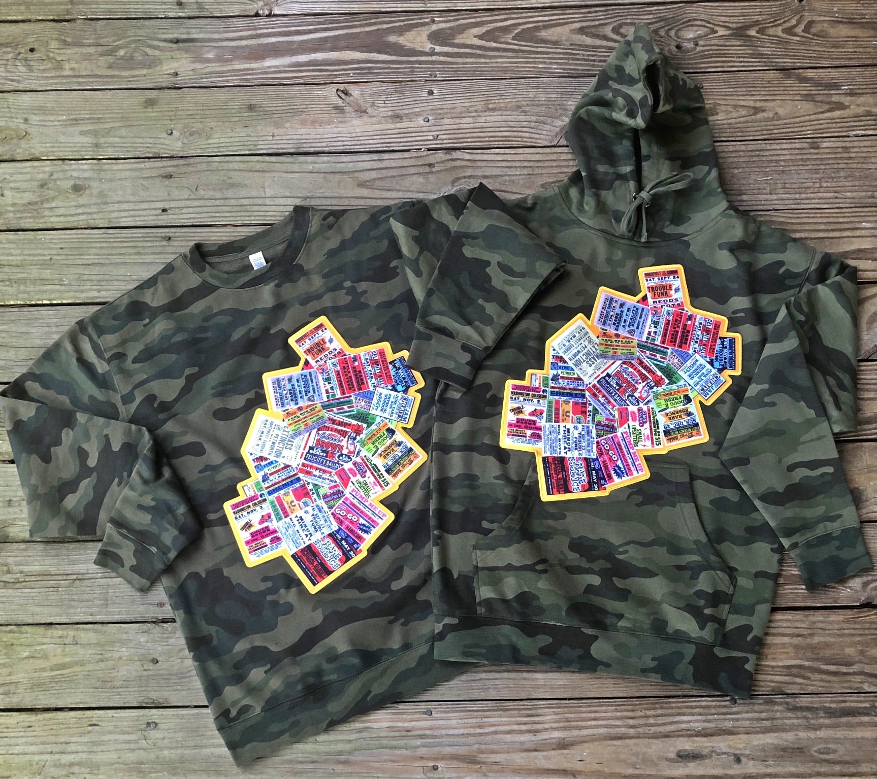 OG-OG Flyers Premium Patch (Camo Sweatshirt & Hoodie)